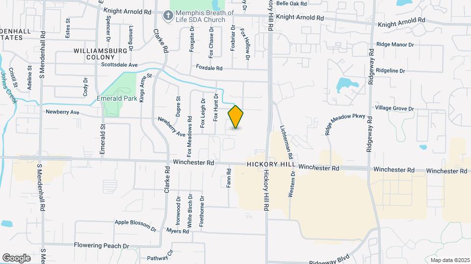 5833 S Newberry Ln Map and Location Details