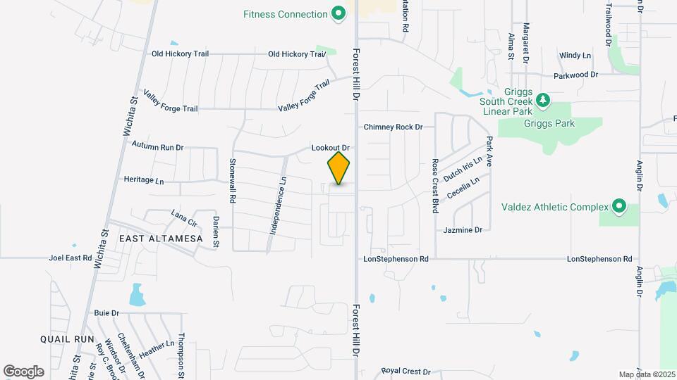 3411 Heritage Ln Map and Location Details
