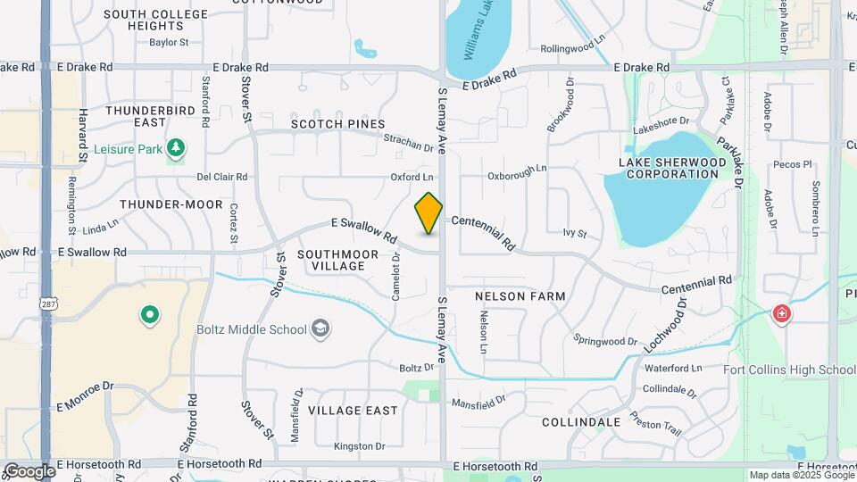 1024 East Swallow Road Mapa y Detalles de la Ubicación