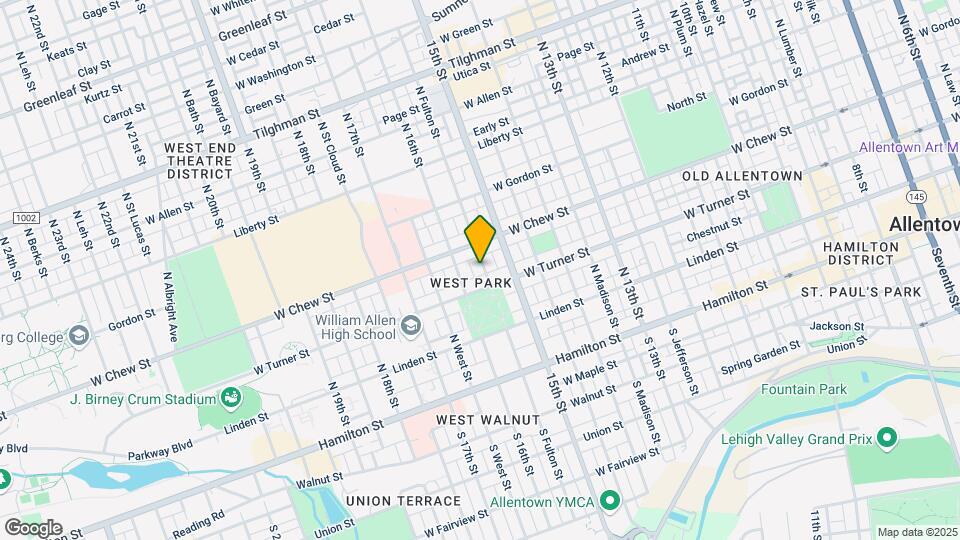 216 N Fulton St, Unit 2 Map and Location Details