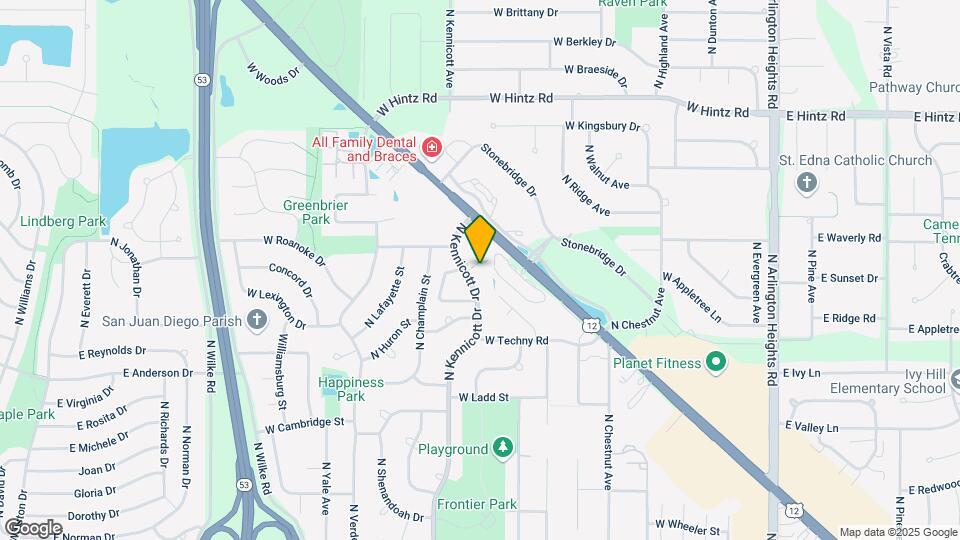 2415 N Kennicott Dr Map and Location Details