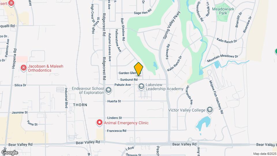 17928 Sunburst Rd Mapa y Detalles de la Ubicación