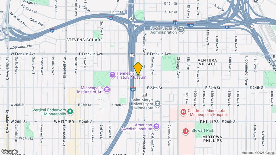 2219 5th Ave S Map and Location Details