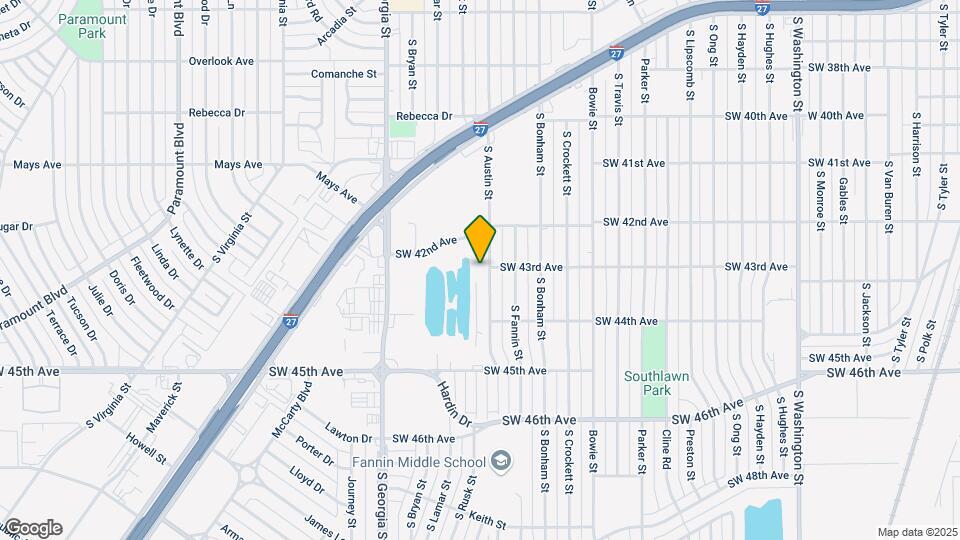4300 S Austin St Map and Location Details