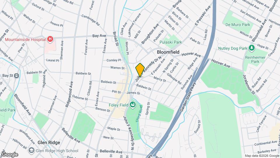 48 E Passaic Ave, Unit 2 Mapa y Detalles de la Ubicación