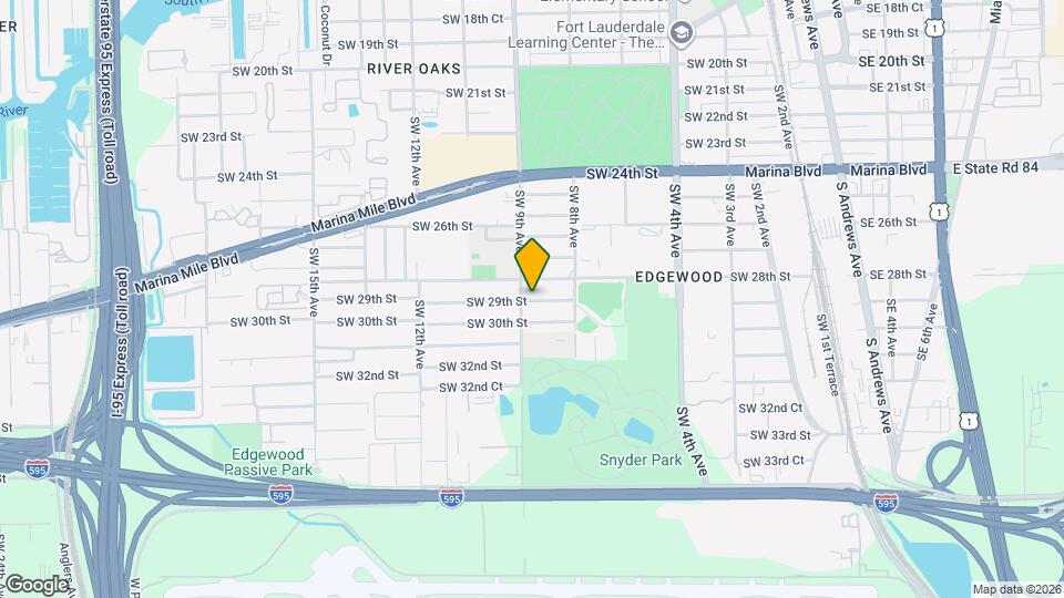 843 SW 29th St Map and Location Details