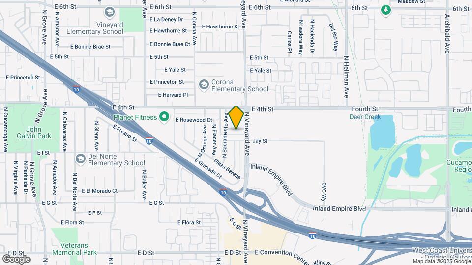 1864 E Rosewood Ct Map and Location Details