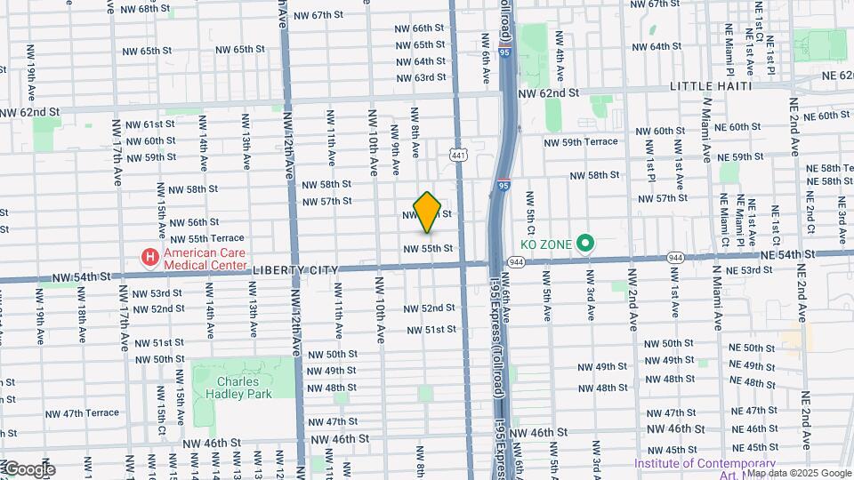 5520 NW 7th Ct Map and Location Details