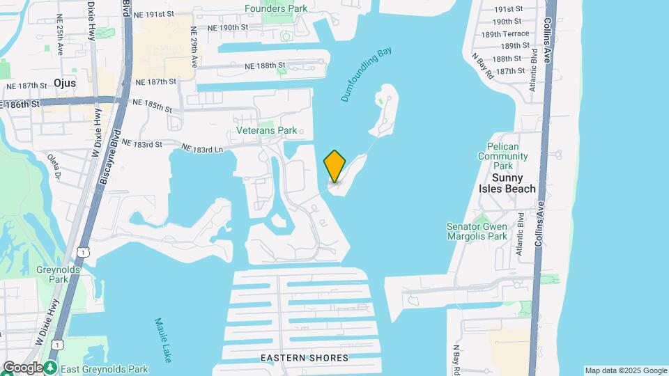 3912 Island Estates Dr Map and Location Details