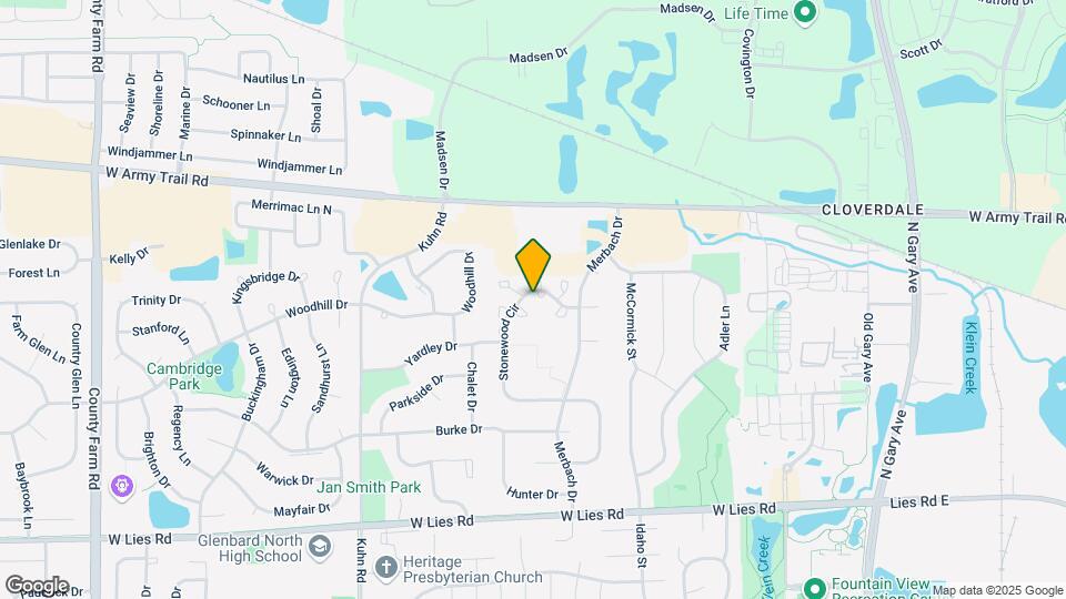 447 Kilkenny Ct Map and Location Details