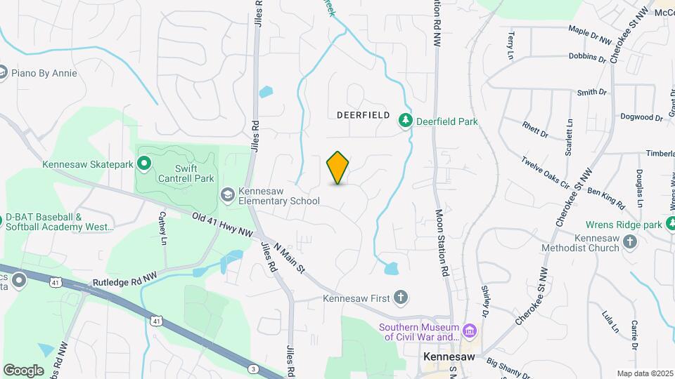 1025 Brenton Dr NW Map and Location Details