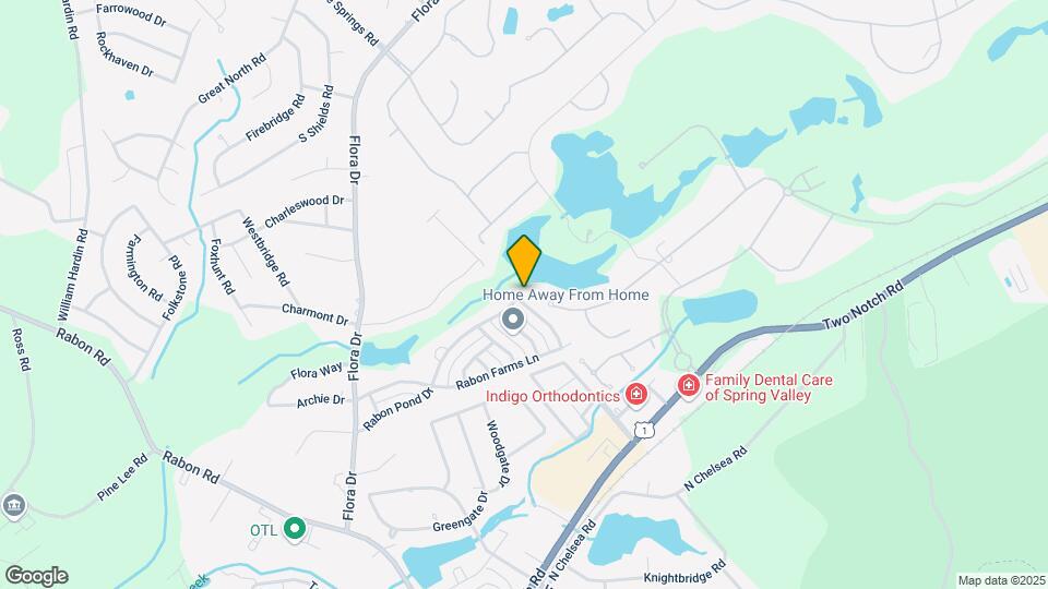 1245 Rabon Pond Dr Map and Location Details