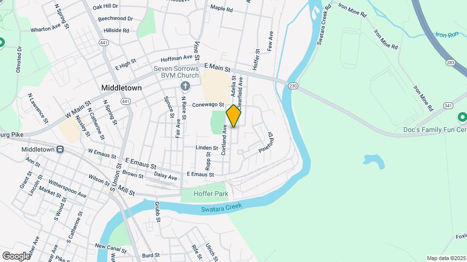 130 Adelia St Map and Location Details