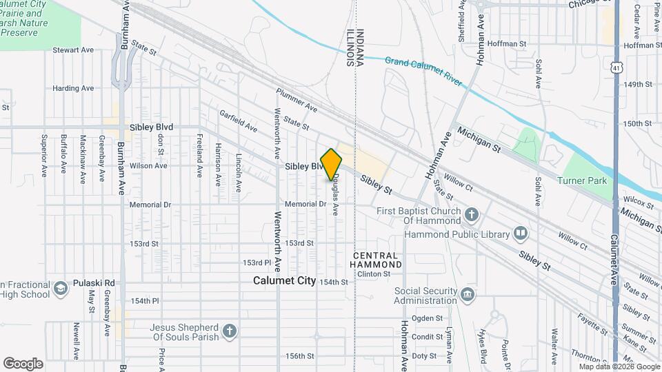 554 Douglas Ave Map and Location Details