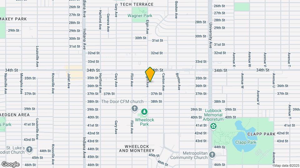 2822 36th St Map and Location Details