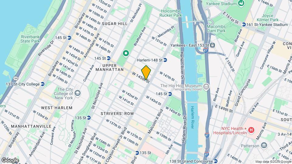 2494-2498 Adam Clayton Powell Blvd Map and Location Details