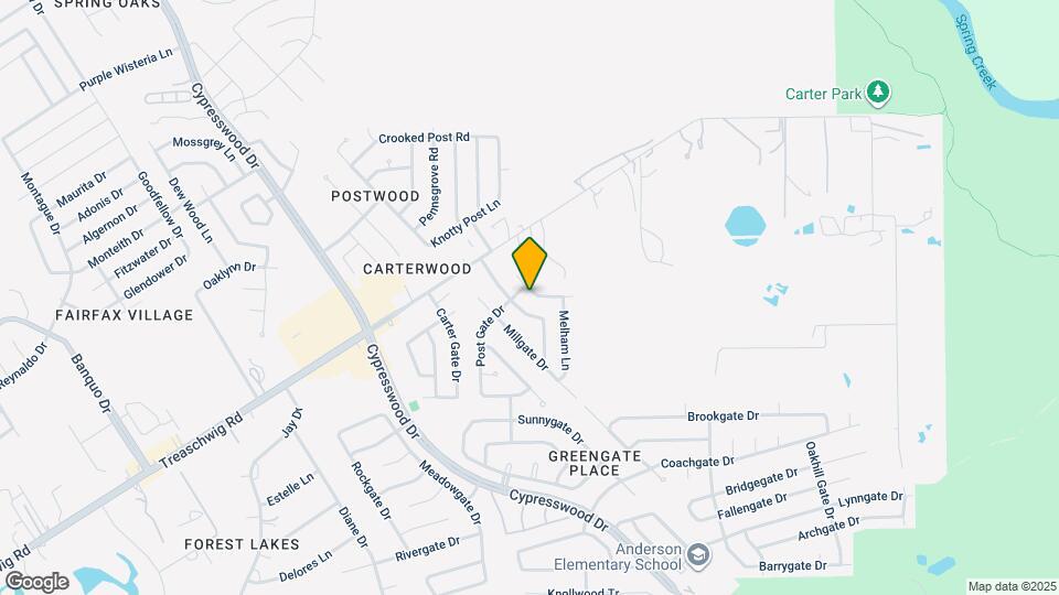 5806 Evening Shadows Ln Map and Location Details