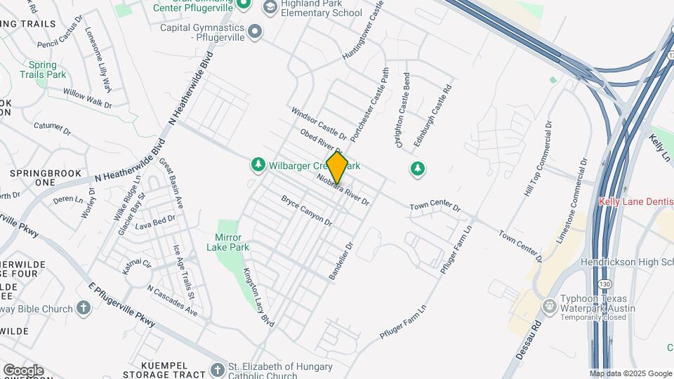 18521 Mammoth Cave Blvd Mapa y Detalles de la Ubicación