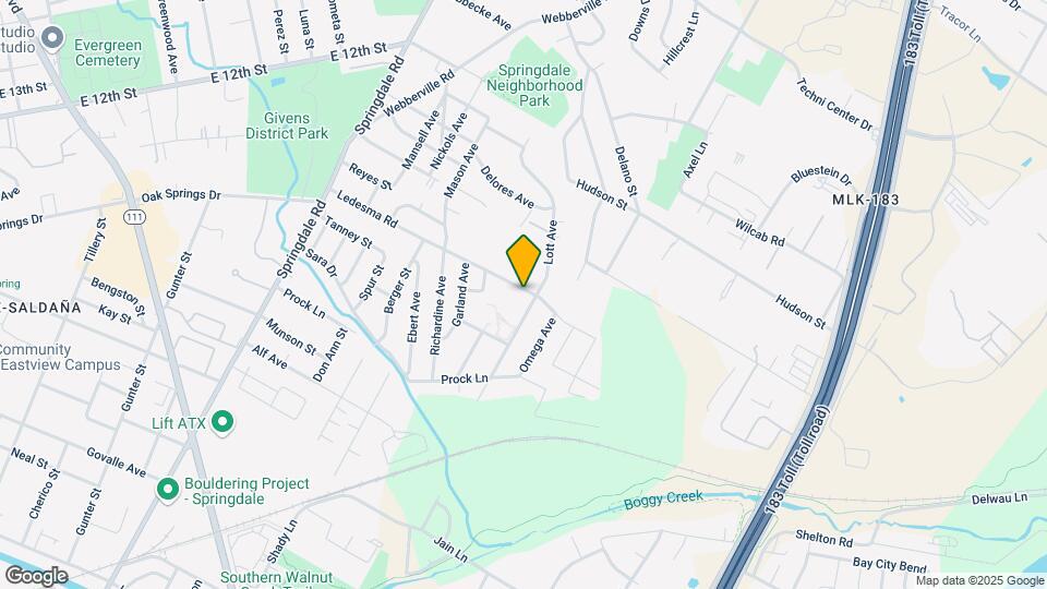 5305 Ledesma Rd, Unit Back unit Map and Location Details