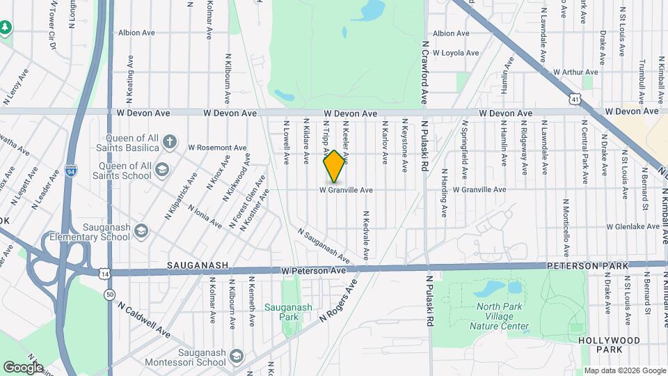 6205 N Tripp Ave Map and Location Details
