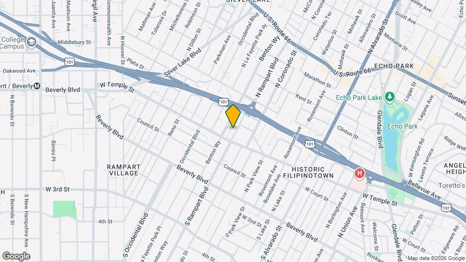 323 N Rampart Blvd, Unit 7 Map and Location Details
