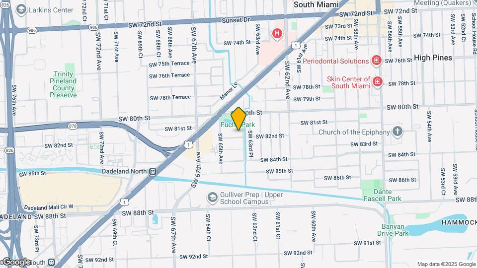 6415 SW 82nd St Map and Location Details