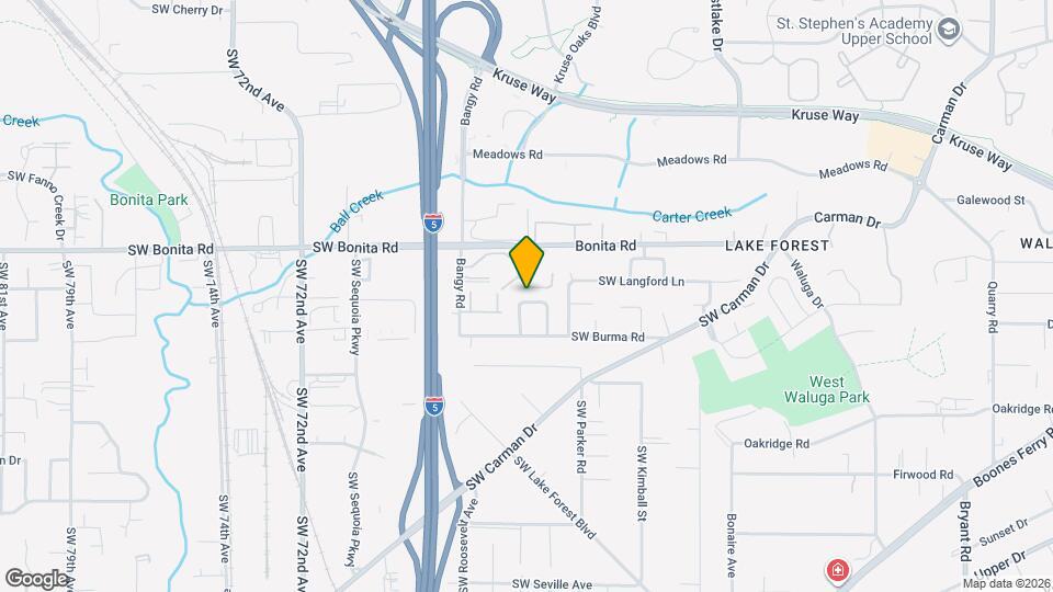 15442 Partridge Dr Map and Location Details