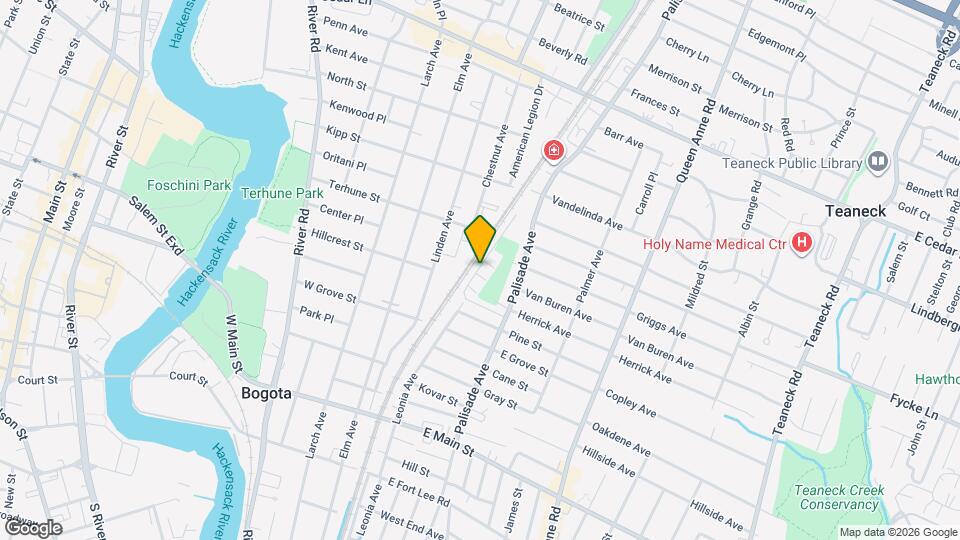 33 Parkside Ln Mapa y Detalles de la Ubicación