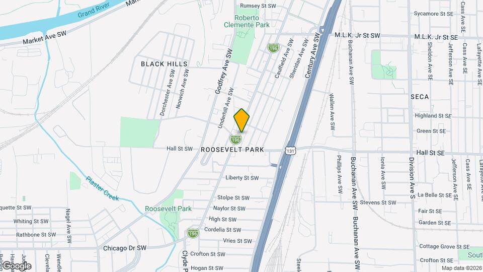 1126 Cesar E. Chavez Ave SW Map and Location Details