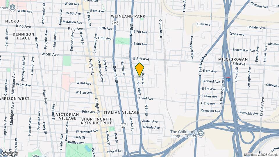 251 Detroit Ave Map and Location Details