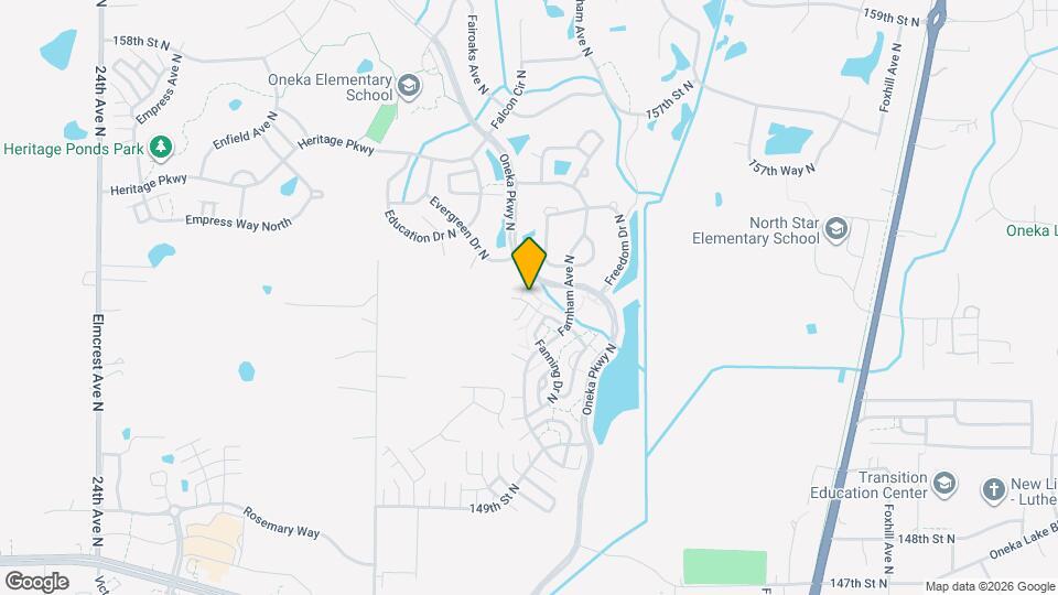 5092 French Dr N Map and Location Details