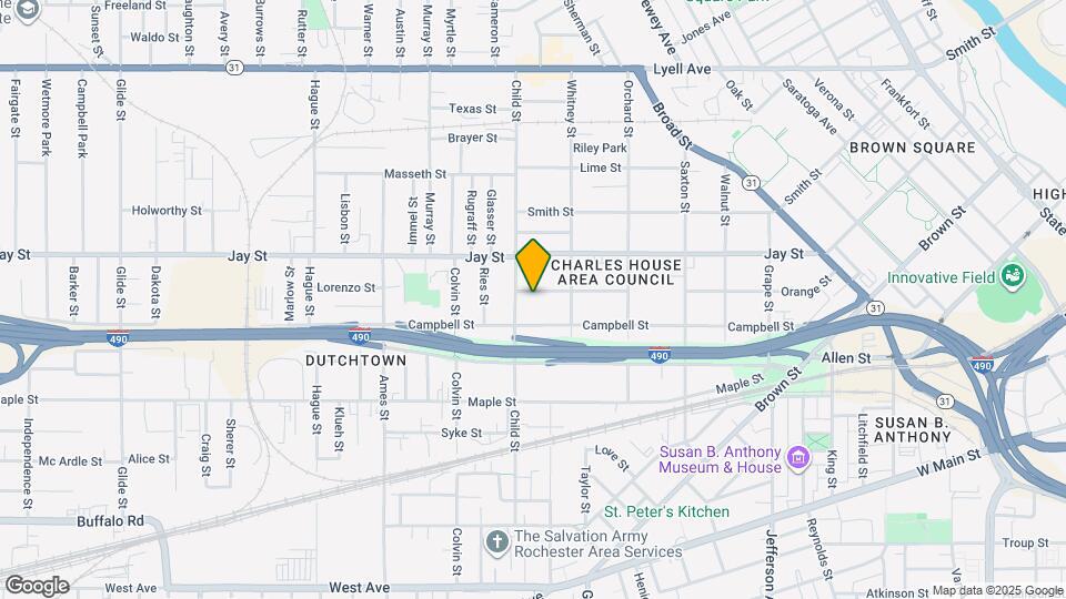 429 Orange St Map and Location Details