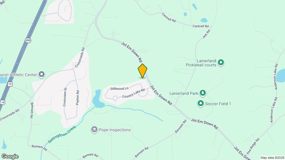 6025 Andrew Wy Map and Location Details