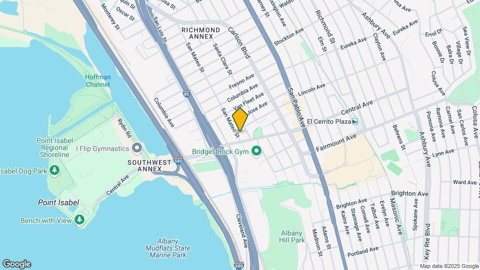 3020 San Mateo St Map and Location Details