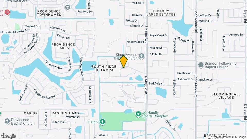 927 Ridge Haven Dr Map and Location Details