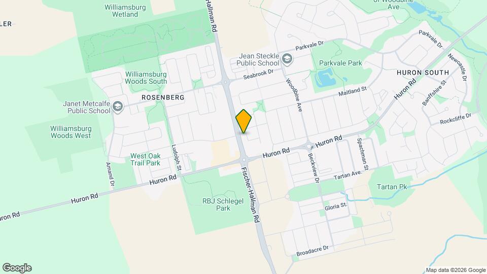 1688 Fischer-Hallman Rd Map and Location Details