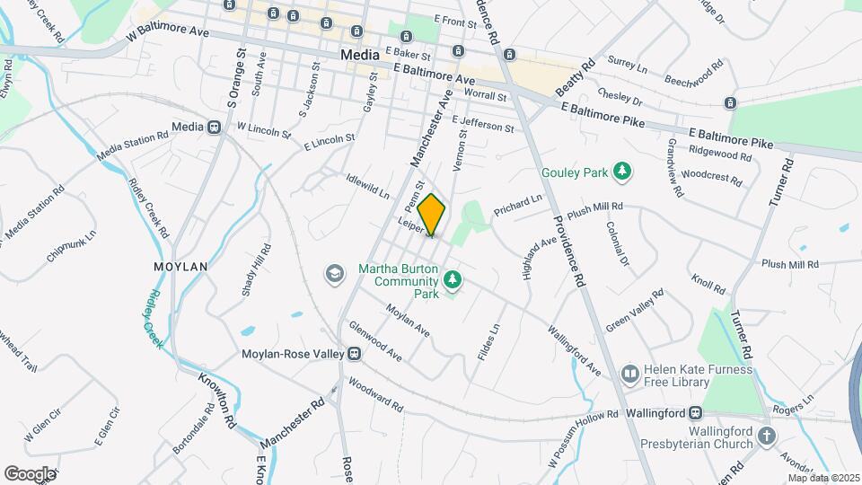 606 Vernon St Map and Location Details