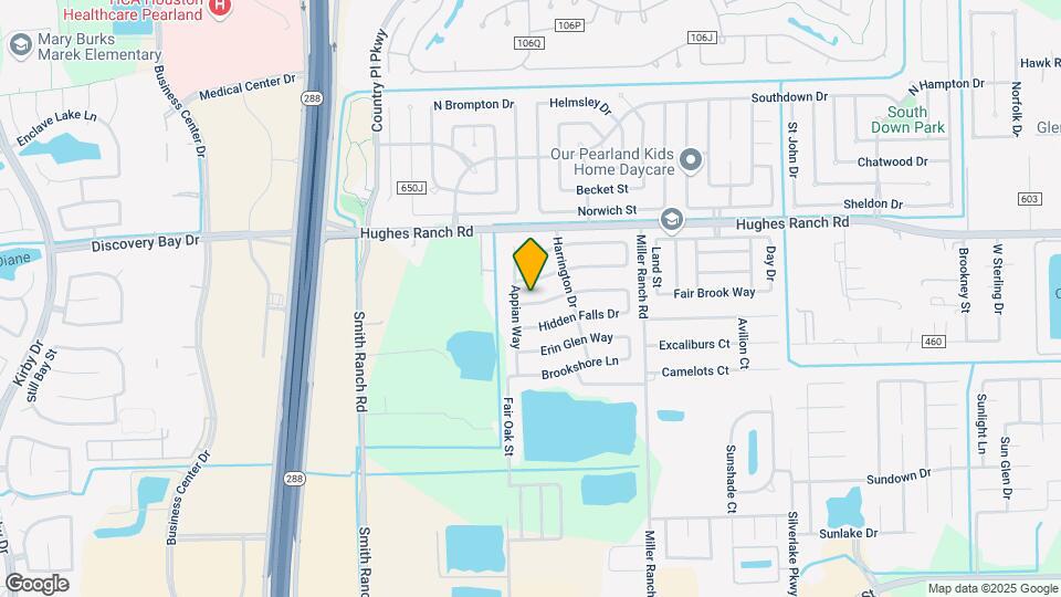 10203 Chestnut Creek Way Map and Location Details