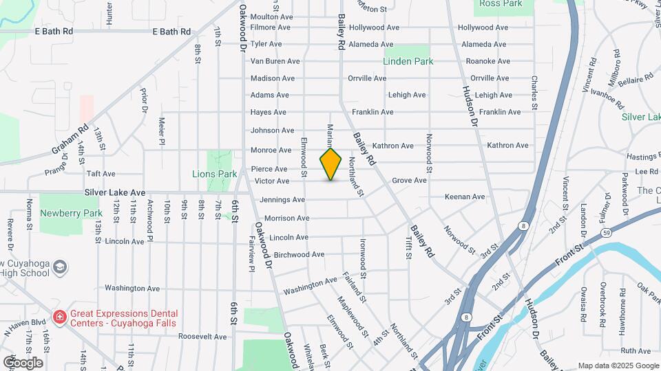 100 Victor Ave Map and Location Details