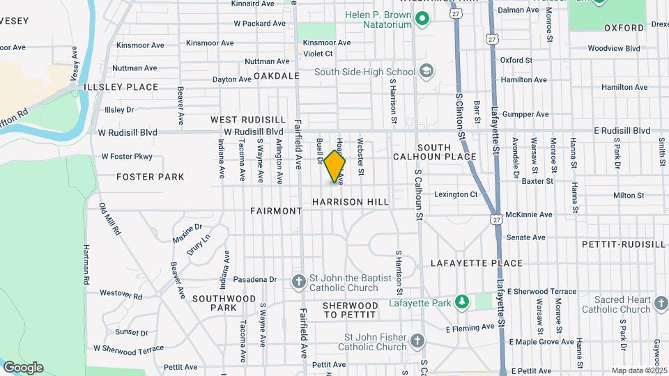 407 W Branning Ave Map and Location Details