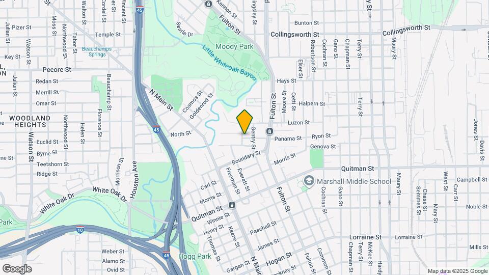 911 Panama St Map and Location Details