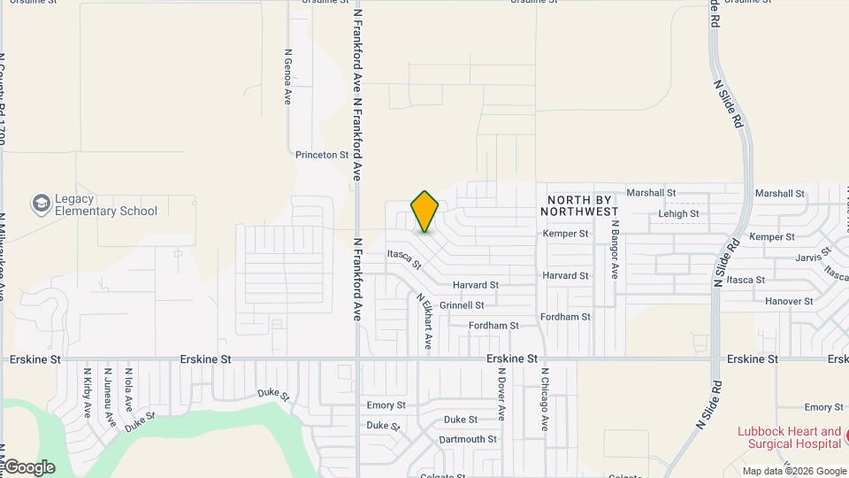 5708 Kemper St Map and Location Details
