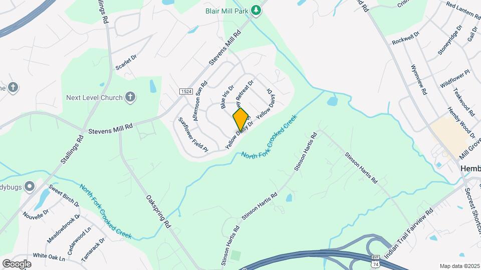 1505 Yellow Daisy Dr Mapa y Detalles de la Ubicación