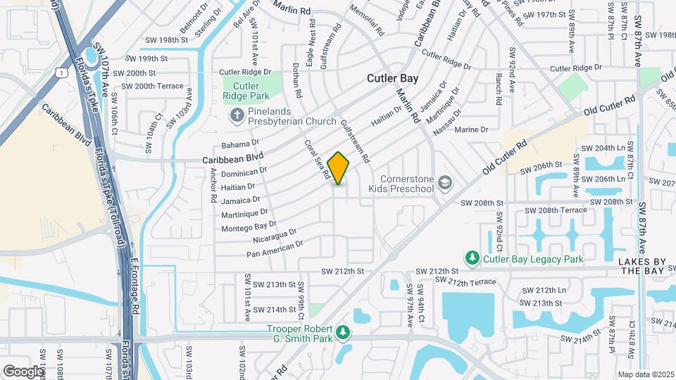 20705 Coral Sea Rd Mapa y Detalles de la Ubicación