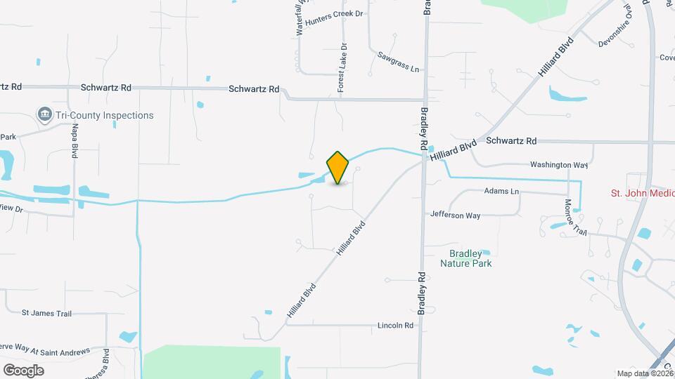 3600 Oxford Cir Map and Location Details