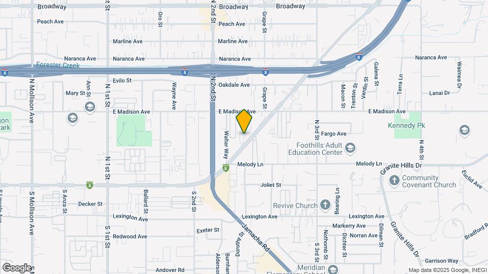 1346 E Main St Map and Location Details