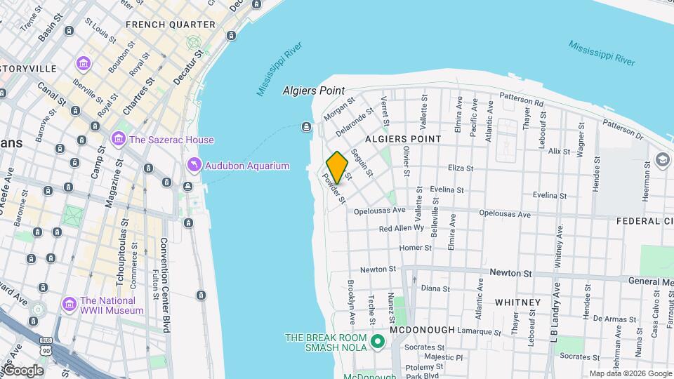 500 Powder St Map and Location Details