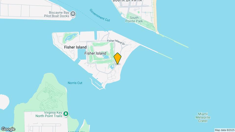 7916 Fisher Island Dr Map and Location Details