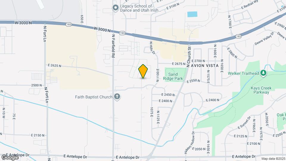 1028 E Bigelow Ave Map and Location Details