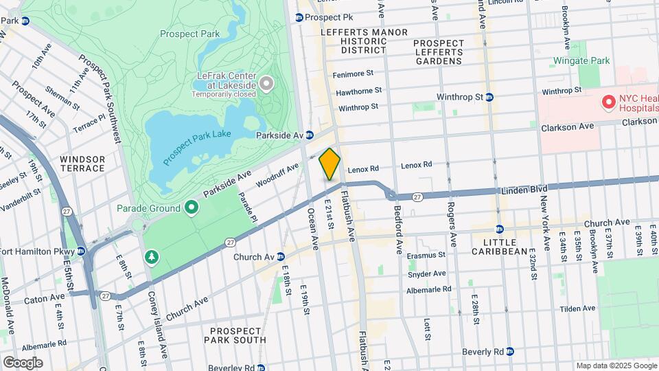 75 E 21st St Map and Location Details